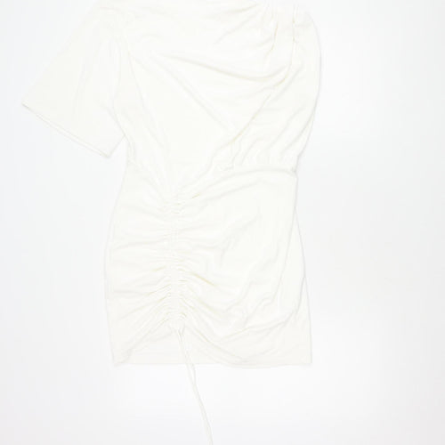 Zara Women's White Dress Size 12
