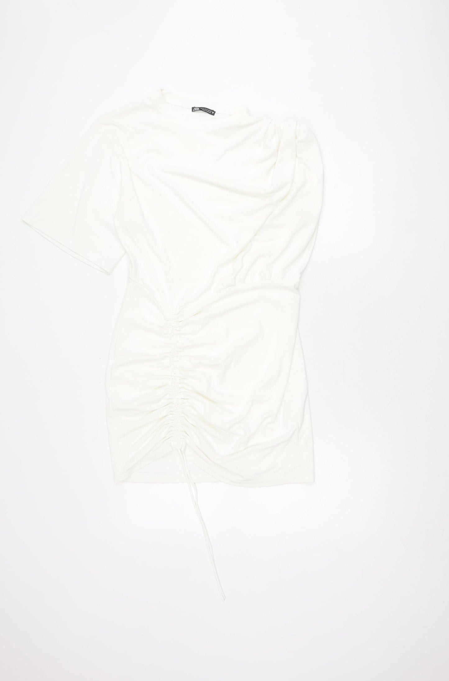 Zara Women's White Dress Size 12
