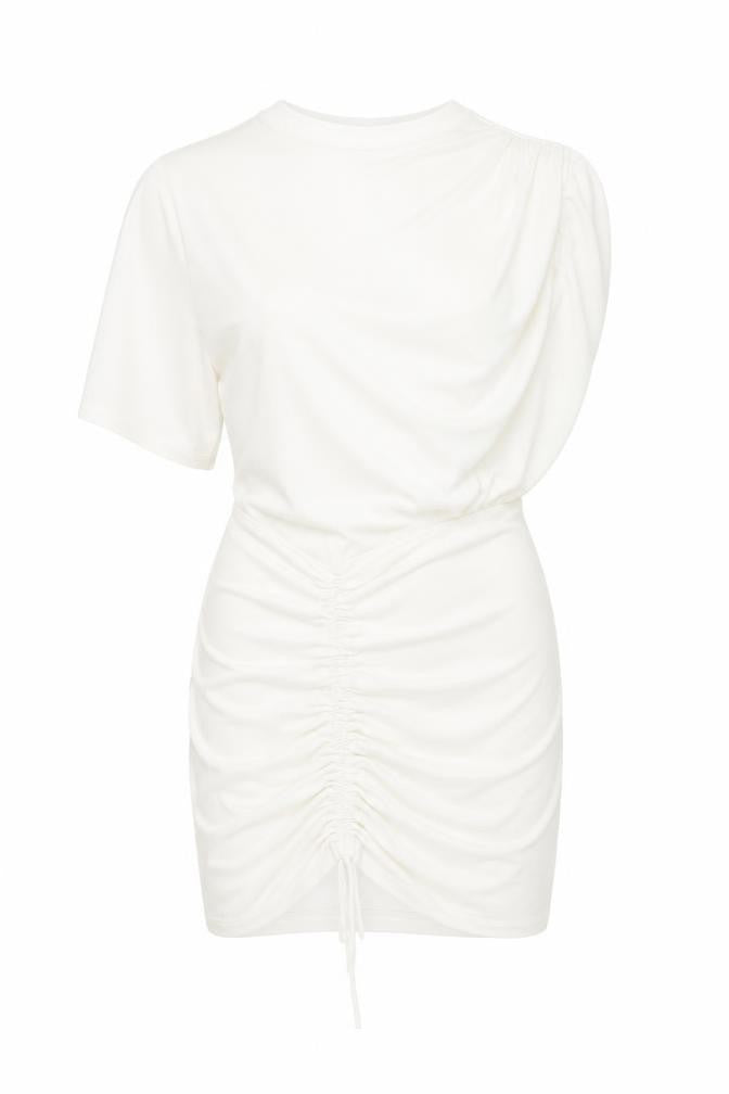 Front view of Zara Women's White Dress, size 12