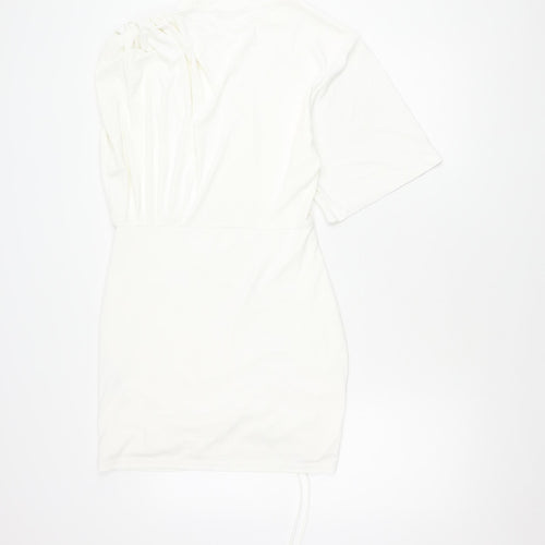 Zara Women's White Dress Size 12