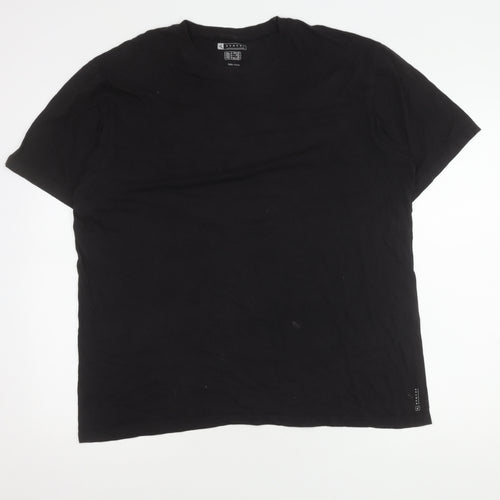 Domyos Men's Black XL Short Sleeve Crew Neck T-Shirt