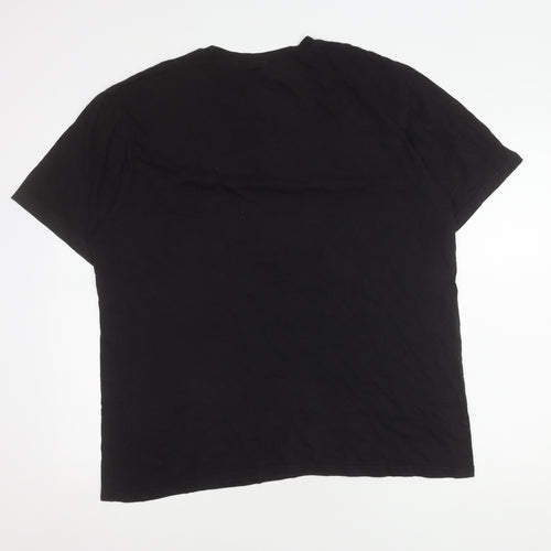 Domyos Men's Black XL Short Sleeve Crew Neck T-Shirt