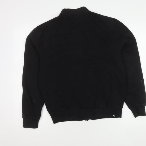 Puma Men’s Black Bomber Jacket Size S