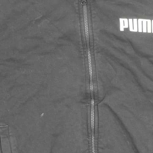 Puma Men’s Black Bomber Jacket Size S