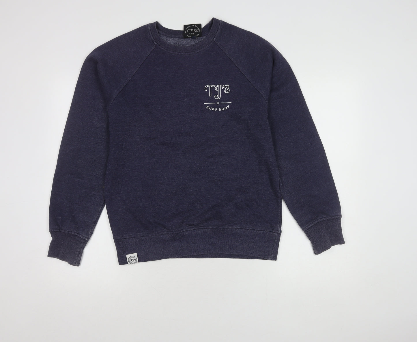 TJ's Surf Shop Blue Crew Neck Men's S Sweatshirt