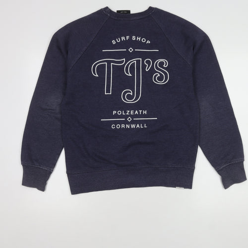 TJ's Surf Shop Blue Crew Neck Men's S Sweatshirt