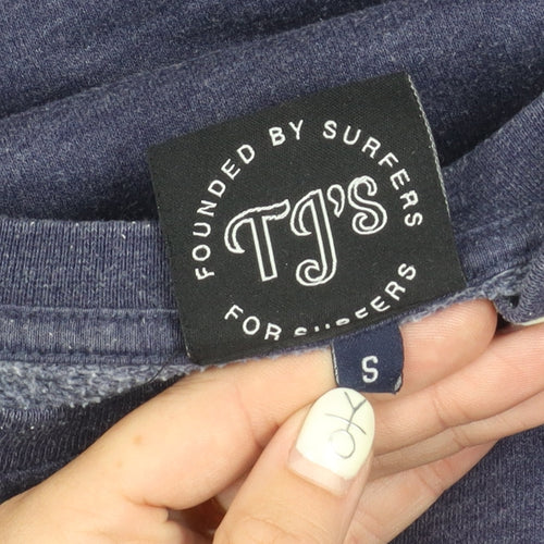 TJ's Surf Shop Blue Crew Neck Men's S Sweatshirt