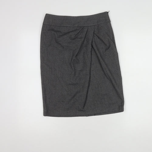 Kaliko Women's Grey Tweed Pencil Skirt Size 8
