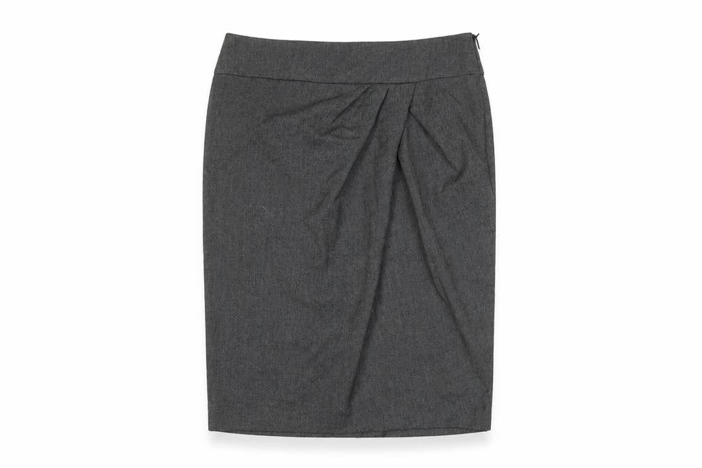 Kaliko Women's Grey Tweed Pencil Skirt Size 8