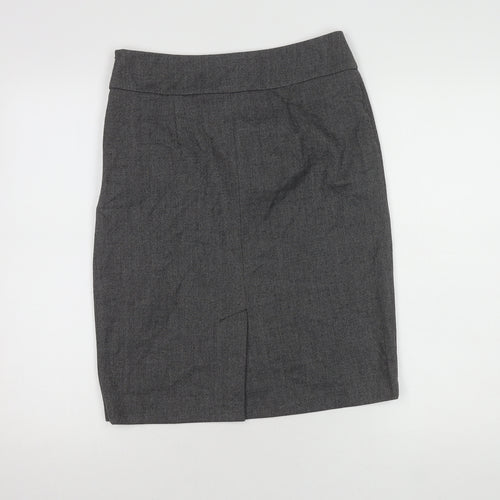 Kaliko Women's Grey Tweed Pencil Skirt Size 8