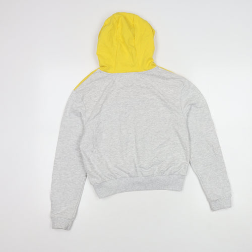 NBA Girls Grey Yellow Lakers Hoodie 11-12 Years Pullover