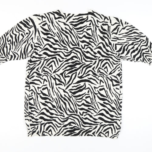 Marks and Spencer Women's Zebra Print T-Shirt, Size 16