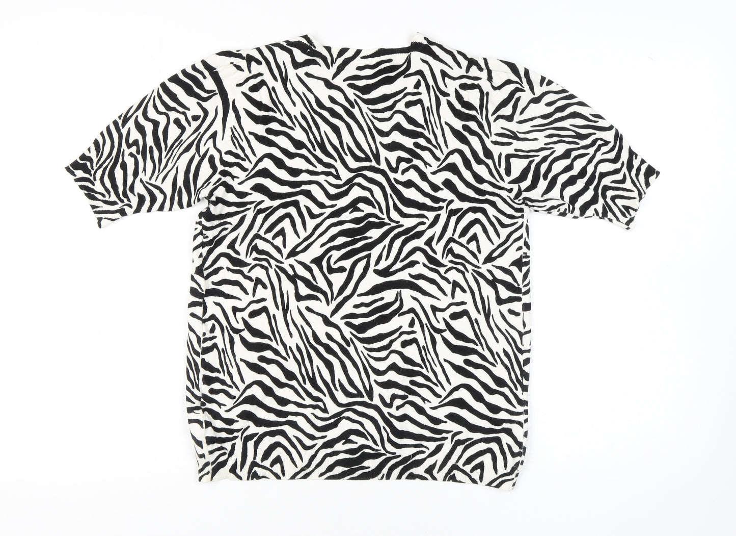 Marks and Spencer Women's Zebra Print T-Shirt, Size 16