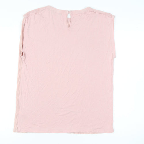 Marks and Spencer Pink Women's Sleeveless Blouse Size 18