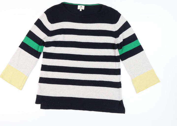 benedetta.b Women's Multicoloured Striped Pullover Jumper M