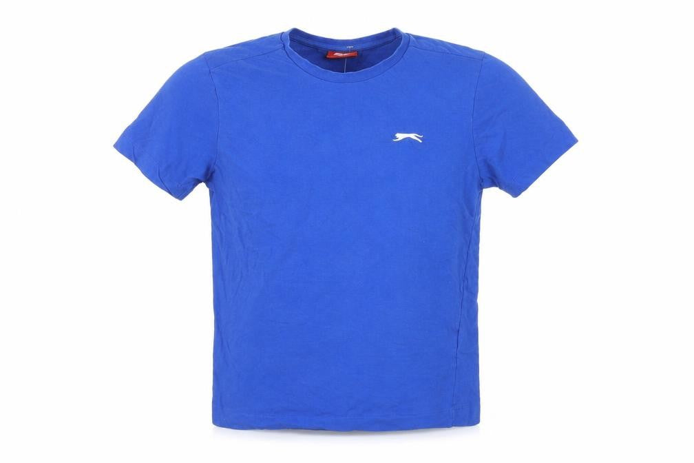 Slazenger Men's Blue Crew Neck T-Shirt - Size S