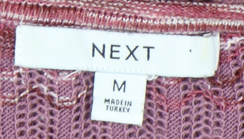 Next Women's Multicoloured V-Neck Pullover Jumper M