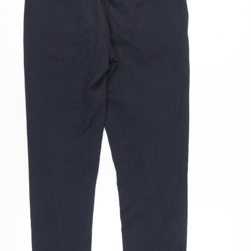 Zara Women's Blue Chino Trousers Size 10 Casual