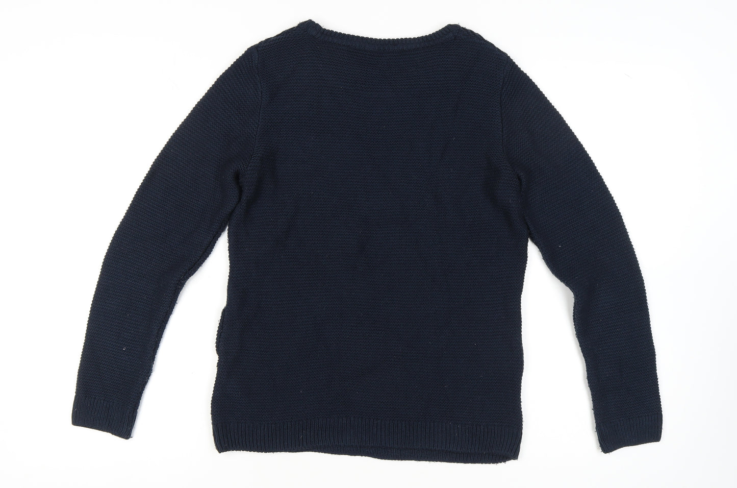 Dorothy Perkins Women's Blue Striped Jumper Size 12