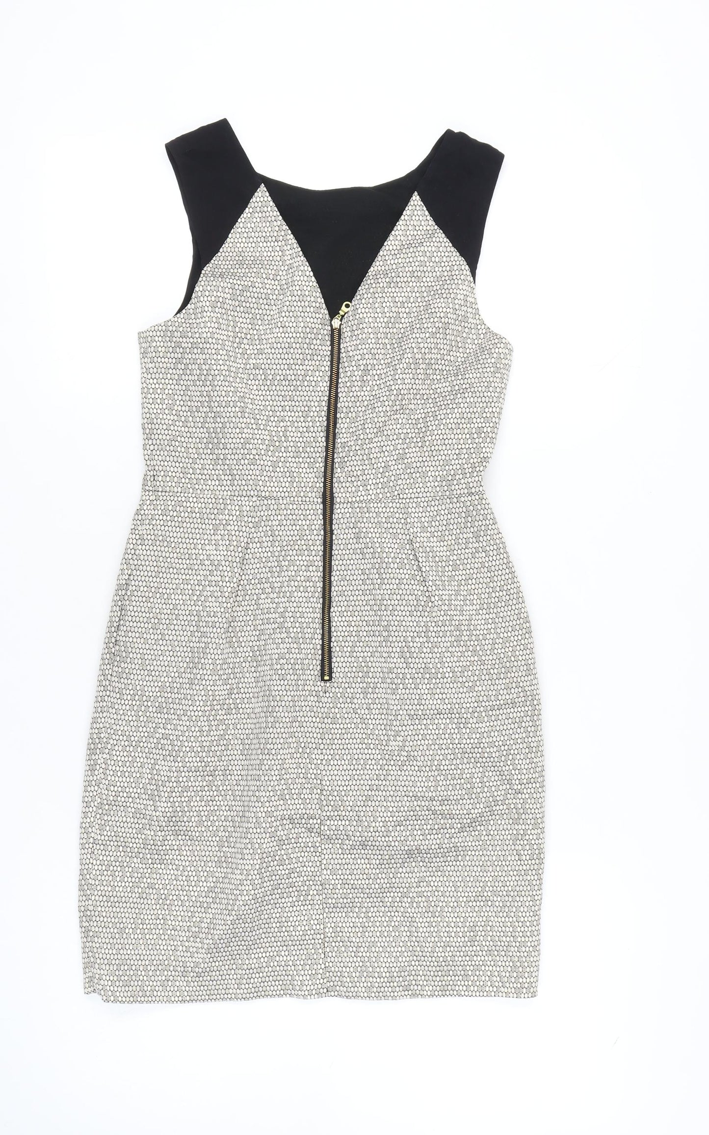 Whistles Women's Black & White Sheath Dress, Size 8