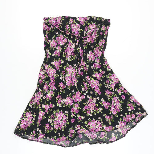 Classics Women's Pink Floral Skirt Size 10