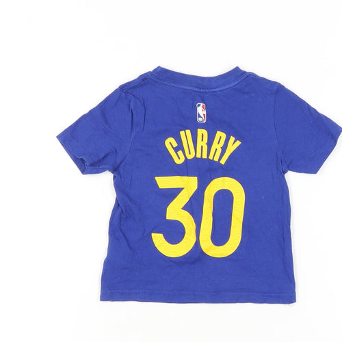Nike Boys Blue Golden State Warriors T-Shirt (2 Years)