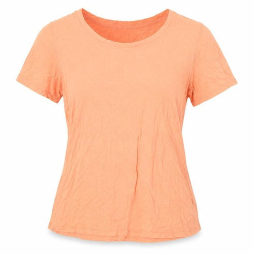 Jigsaw Women's Orange XL Casual Cotton T-Shirt