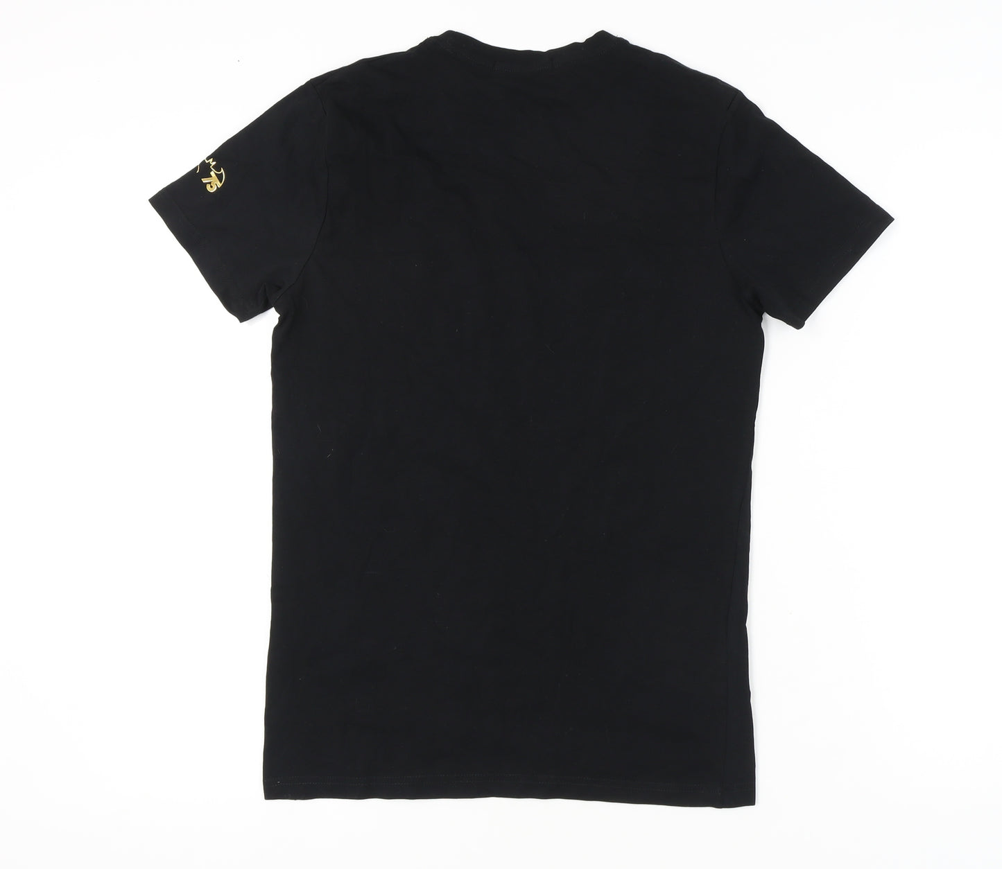 Super Heroes Black Batman T-Shirt M Unisex Adults