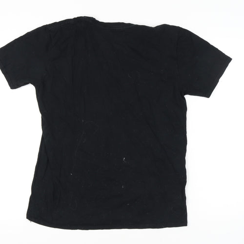 Bravado Unisex Adults Black Music T-Shirt L