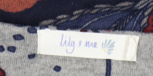 Lily & Me Multicoloured Floral Dress - Size 16