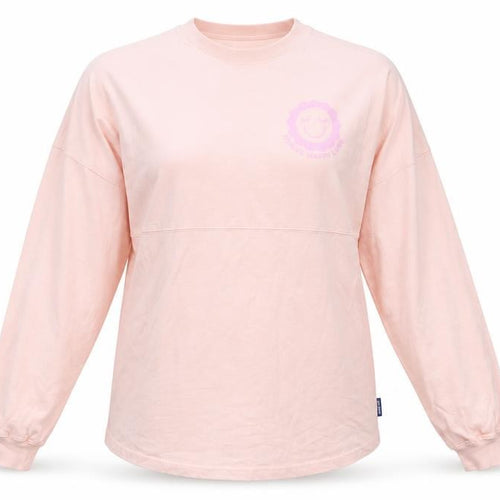 Spirit Jersey Women's Pink Pullover Sweatshirt, L