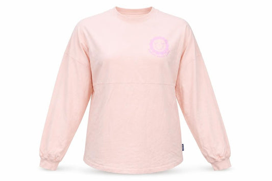 Spirit Jersey Women's Pink Pullover Sweatshirt, L