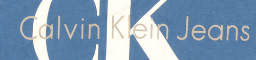 Calvin Klein Blue Men's XL Logo T-Shirt