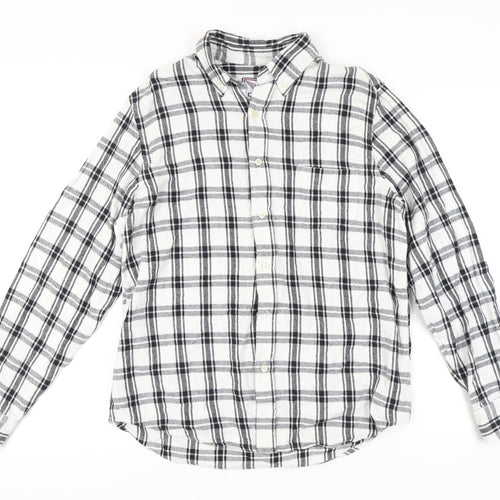 Charles Wilson Men's M Multicoloured Flannel Shirt