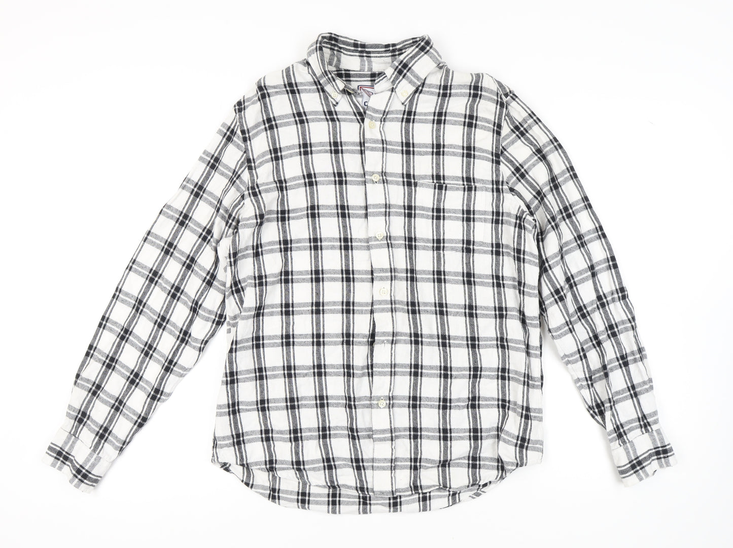 Charles Wilson Men's M Multicoloured Flannel Shirt