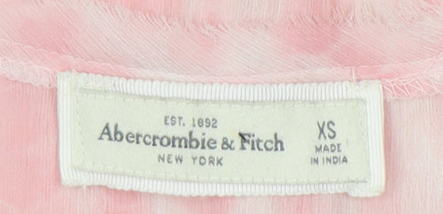 Abercrombie & Fitch Women's Pink XS Sleeveless Tank