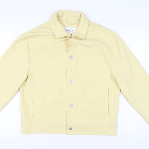 River Island Men's Beige Basic Jacket Size M