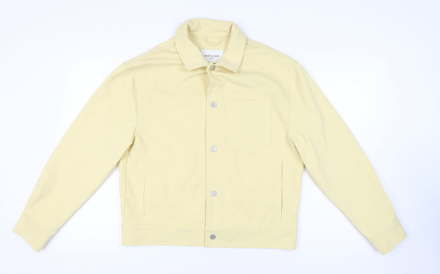 River Island Men's Beige Basic Jacket Size M