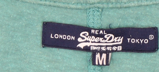 Superdry Unisex Green Tank Top M