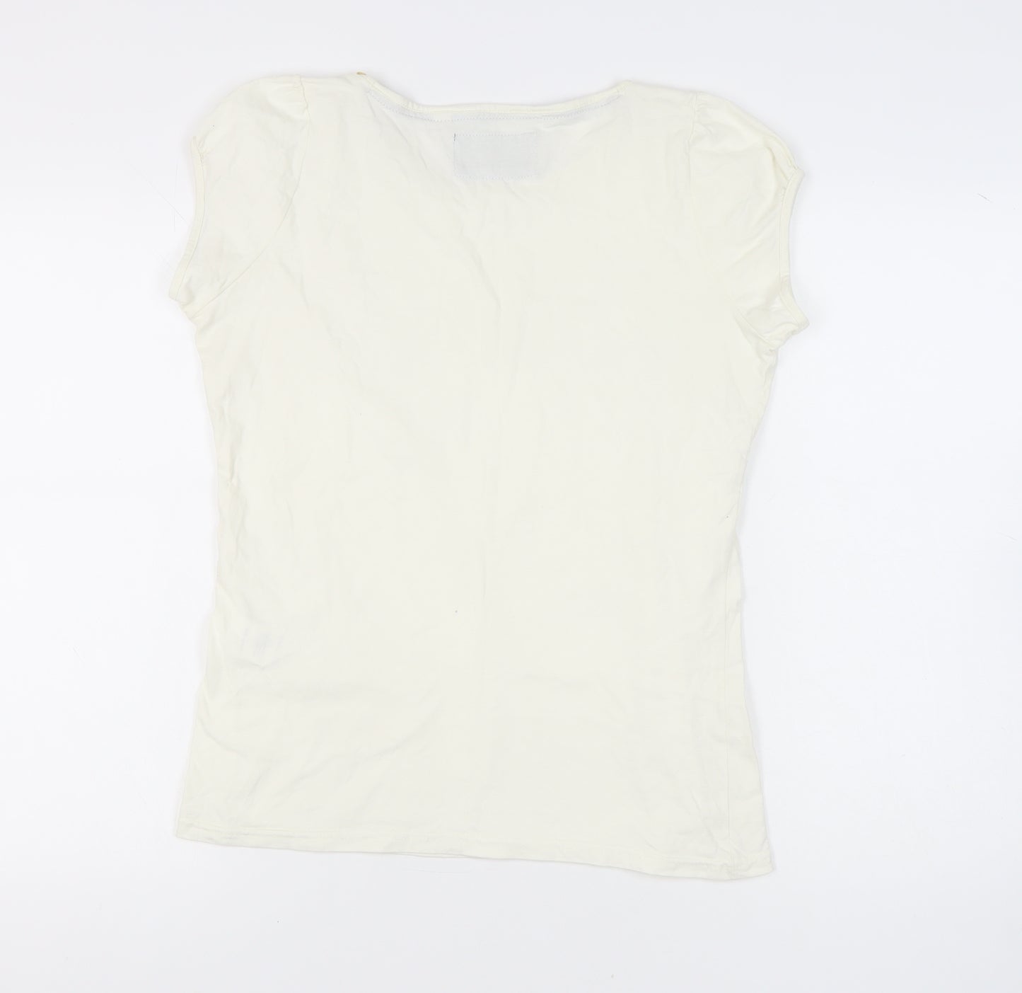 Peter Storm Ivory Women's Butterfly T-Shirt Size 14