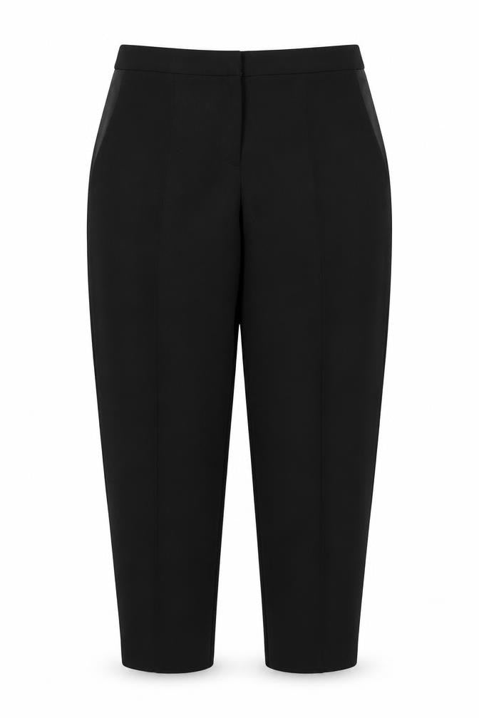 Front view of Next Women's Black Straight Trousers