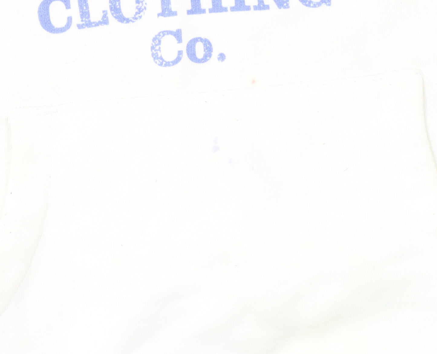 Crew Clothing Women's White Hoodie, Size 12, Casual Style