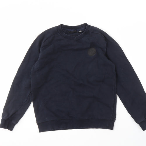 DKNY Men's Black Pullover Sweatshirt S