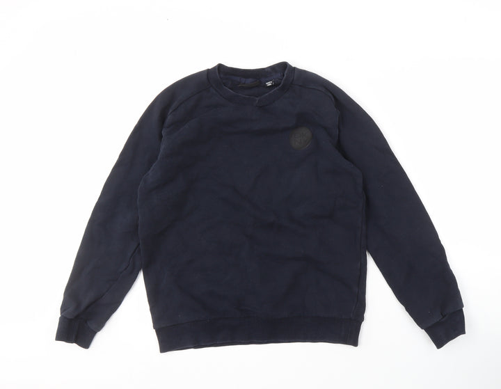 DKNY Men's Black Pullover Sweatshirt S