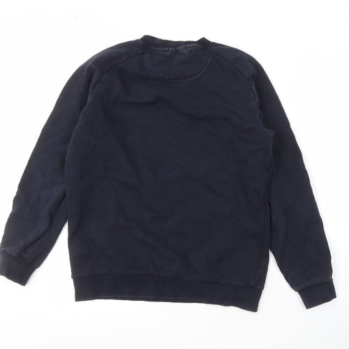 DKNY Men's Black Pullover Sweatshirt S