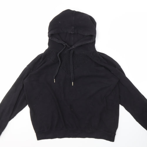 KangaROOS Women's Black Pullover Hoodie, Size 12