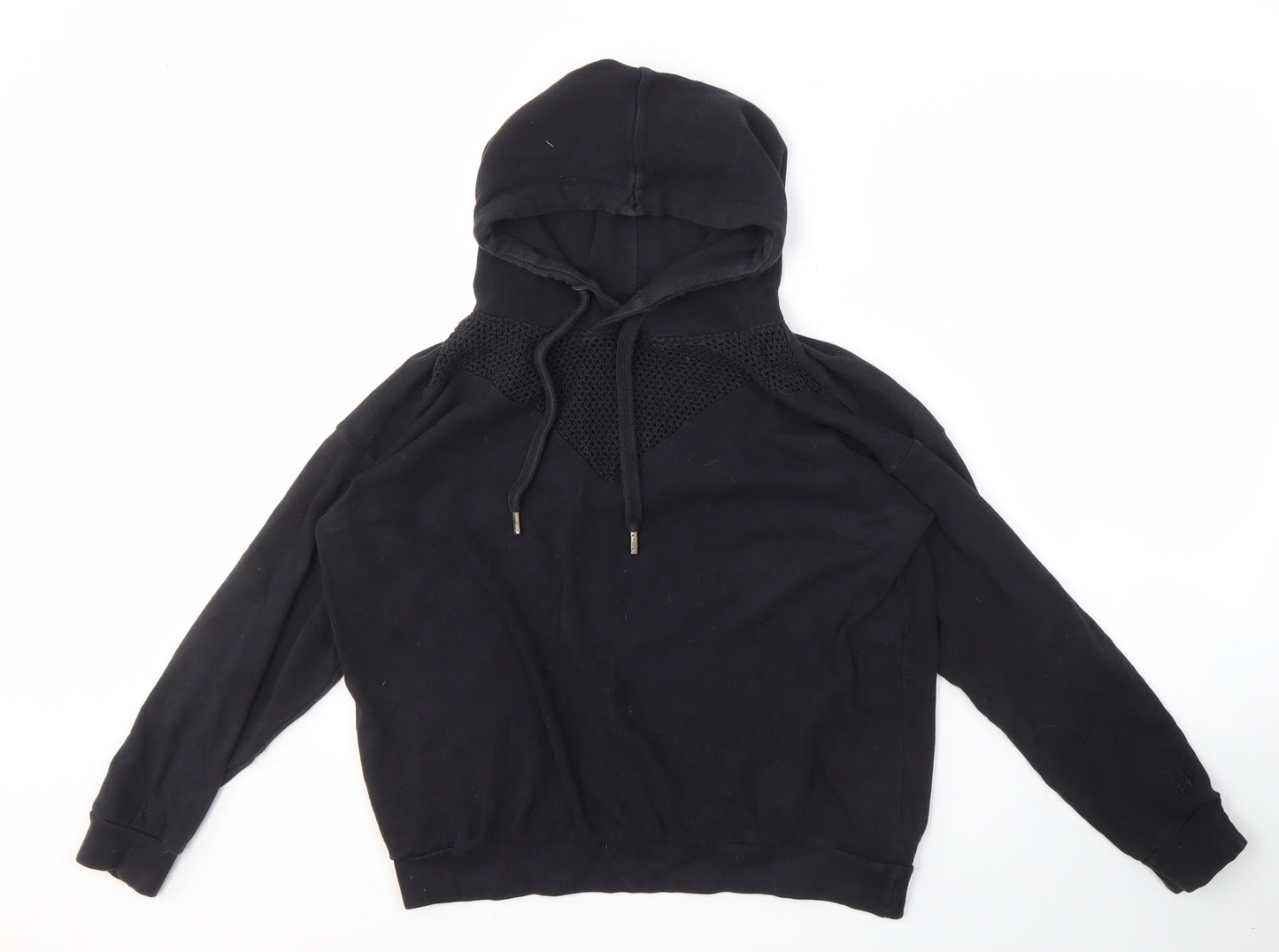 KangaROOS Women's Black Pullover Hoodie, Size 12