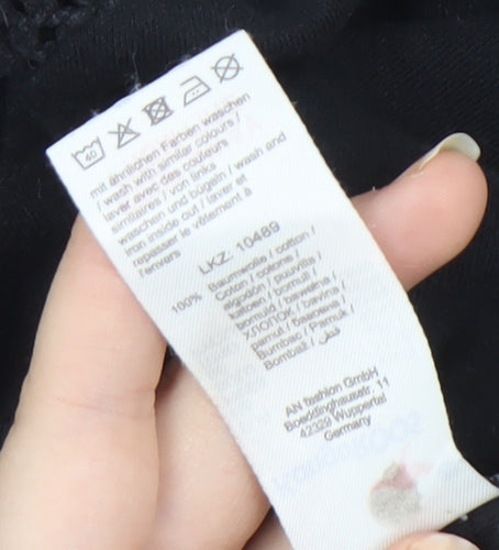 KangaROOS Women's Black Pullover Hoodie, Size 12