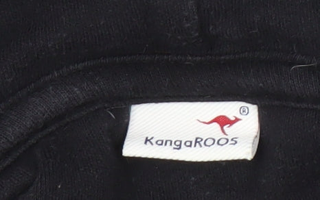 KangaROOS Women's Black Pullover Hoodie, Size 12