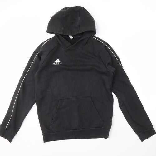 Adidas Men's Black Hoodie Pullover Size S Logo